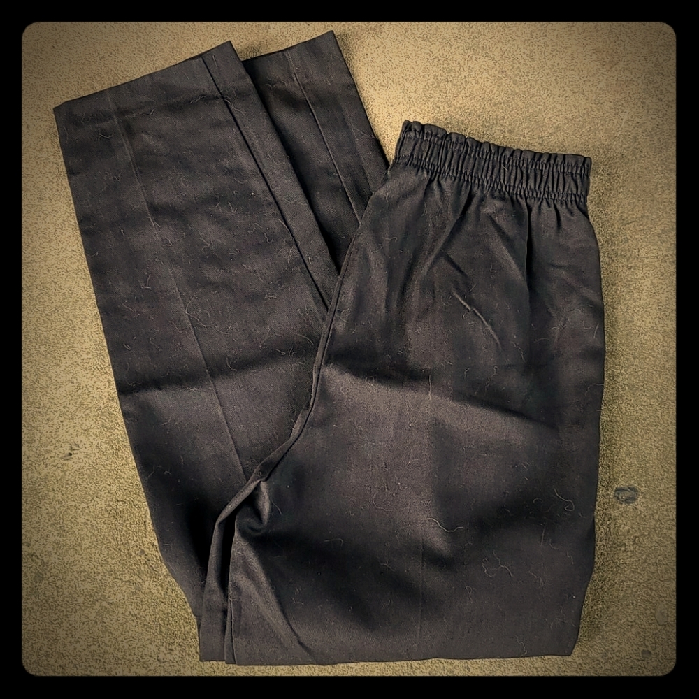 Thin Black Pants